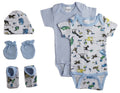 Coffret de naissance 5 pièces pour bébé garçon