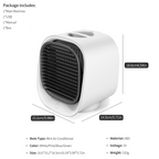 Ventilateur de bureau portable USB, mini climatiseur de bureau