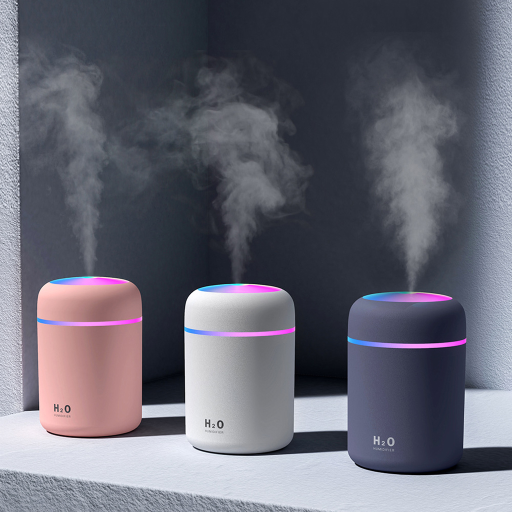 Humidificateur d'air portable et diffuseur d'huiles essentielles pour voiture et maison