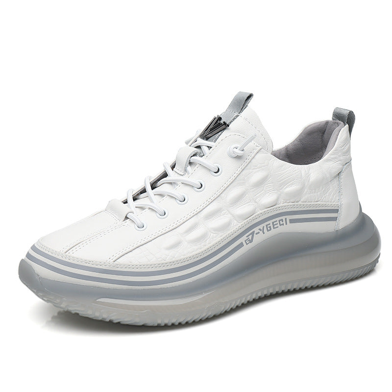 Chaussures de sport respirantes pour hommes, motif crocodile