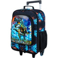 Valise enfant pour garçon, motif dinosaure à roulettes, idéale pour les voyages avec les tout-petits et les enfants d'âge primaire.