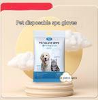 Gants et lingettes de nettoyage pour animaux