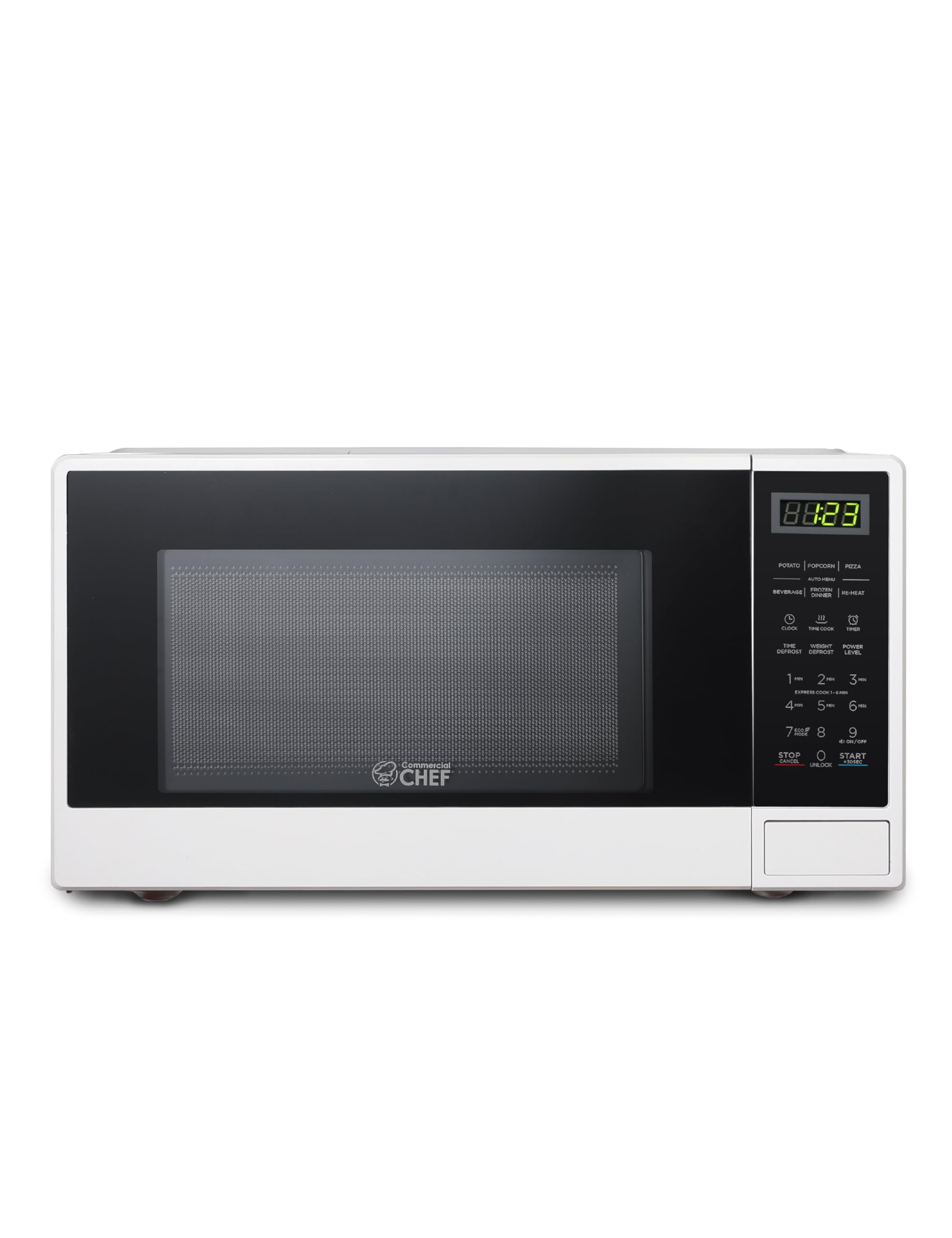 Micro-ondes de comptoir commercial CHEF 1,1 pi³ blanc
