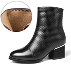 Bottes Martin à talons hauts pour femmes, idéales pour l'automne et l'hiver
