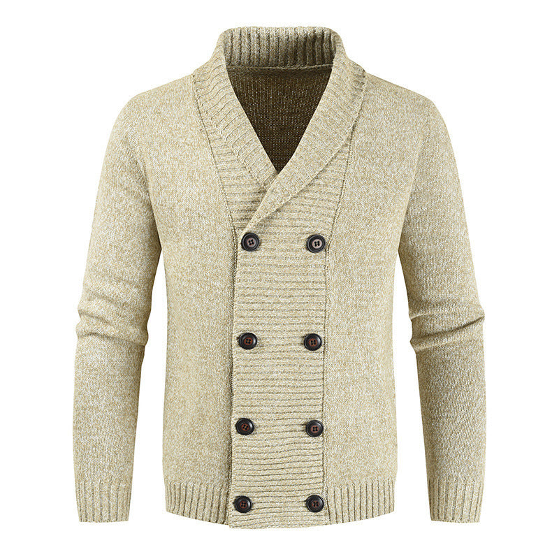 Gilet cardigan à capuche pour homme, coupe ajustée