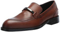 Mocassins à mors en cuir lisse BOSS Tayil, marron gland, pointure 8,5