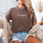 T-shirt humoristique sur le mode de vie en plein air pour femmes
