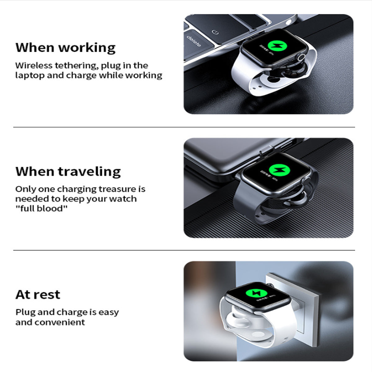Chargeur USB pour Apple Watch