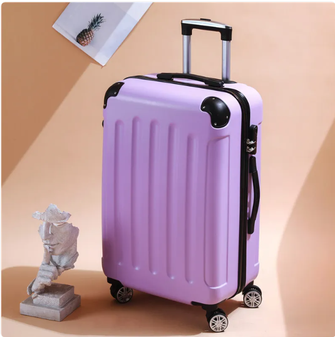 Valise trolley en cuir