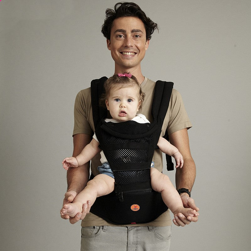 Siège de taille multifonctionnel pour bébé en coton respirant