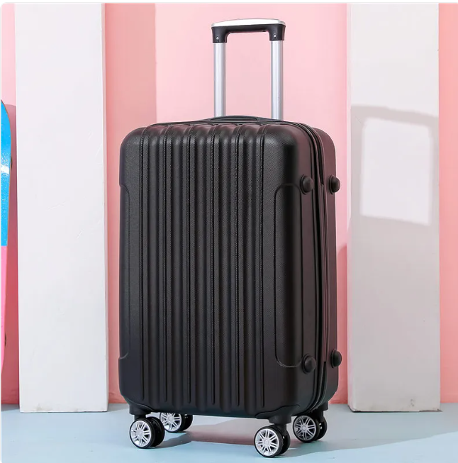Valise trolley en cuir