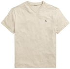T-shirt homme POLO RALPH LAUREN col V (L TanHtr)
