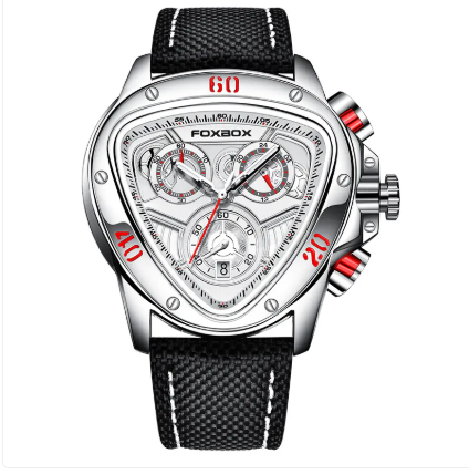 Montre à quartz pour homme avec tête de serpent
