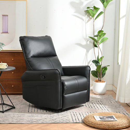 Fauteuil inclinable pivotant moderne à petite balançoire