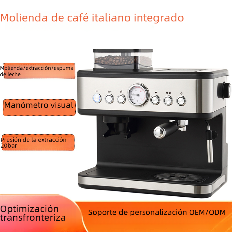 Machine à expresso automatique avec broyeur et mousseur à lait