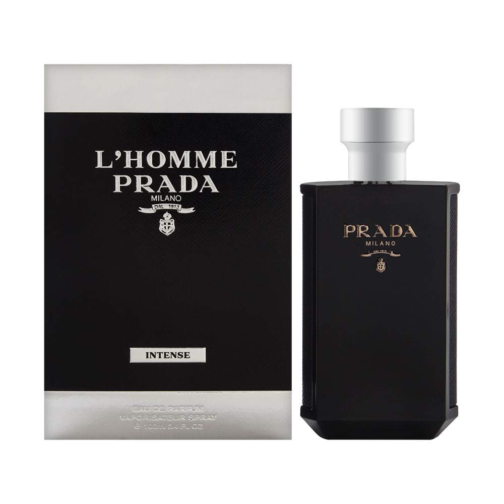 Prada Lhomme Intense Eau de Parfum Spray pour Homme 3,4 Ounce