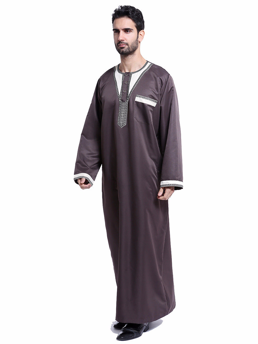 Robe musulmane arabe du Moyen-Orient pour homme