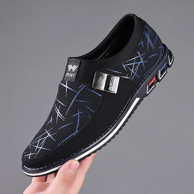 Chaussures basses décontractées pour hommes - Grande taille pour un confort optimal