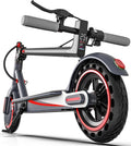 Trottinette électrique pliable pour adultes, autonomie de 30 à 20 km, vitesse de 30 à 25 km/h, pneus alvéolés de 21,6 cm, double système de freinage, idéale pour les trajets domicile-travail.