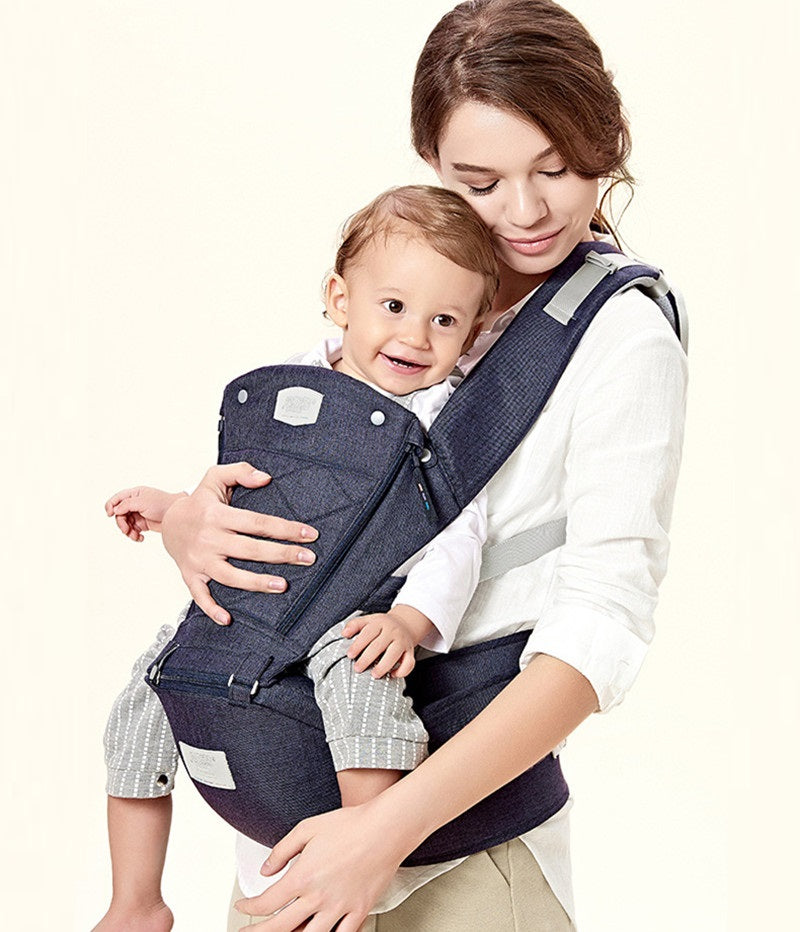 Porte-bébé avec siège de hanche Bass Bear pour portage ventral