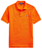 Polo Ralph Lauren pour garçon, modèle classique en maille de coton (orange, taille L)