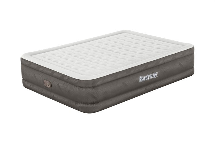 Matelas gonflable double couche avec pompe intégrée