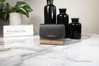 Burberry Luna Portefeuille porte-monnaie en cuir noir à motif maison