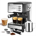 Machine à expresso Geek Chef 20 bars avec mousseur à lait