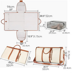 Sac bandoulière de voyage étanche grand format