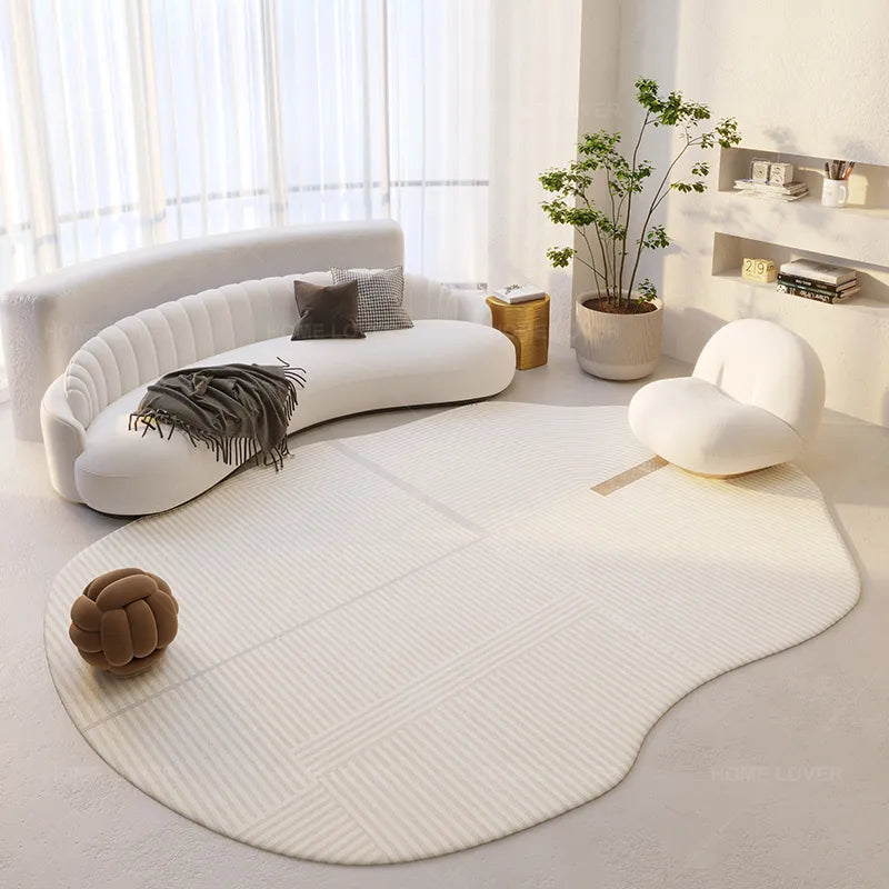 Tapis de forme irrégulière