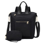 Sac à dos pour femme, grande capacité, léger et imperméable, en nylon.