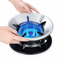 Pare-vent pour réchaud à gaz, anneau de cuisson