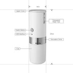 Machine à café portable Mini 200 ml, style sablier, américaine