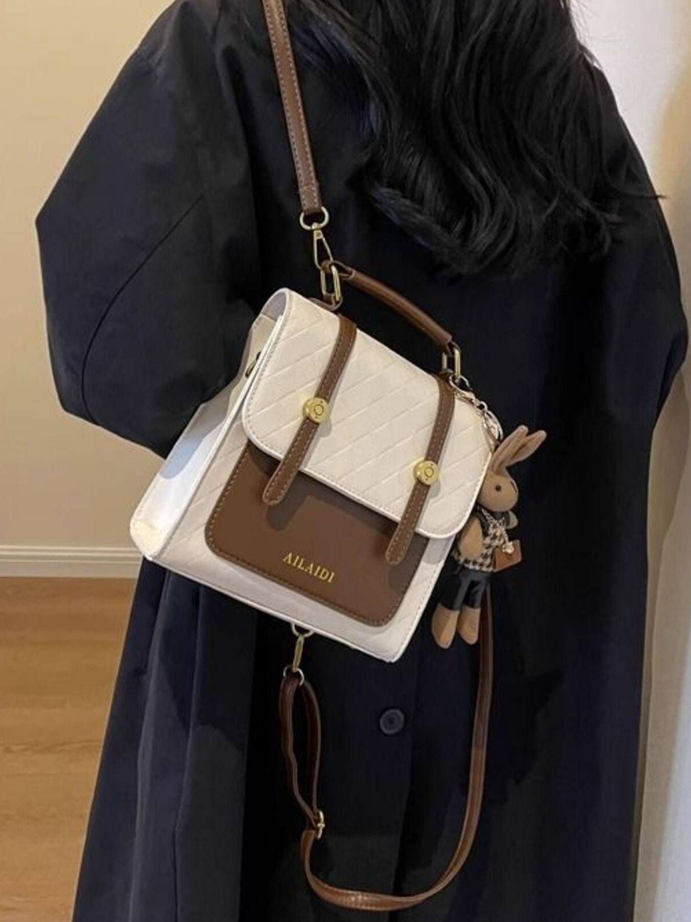 Sac à dos matelassé élégant